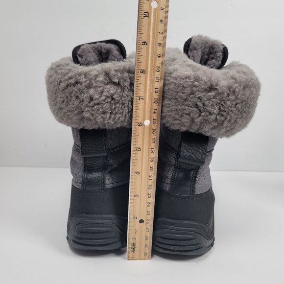 UGG Adirondack II Women's Gray And Black Snow Boots S/N1005589 US Size 10 - Picture 10 of 11